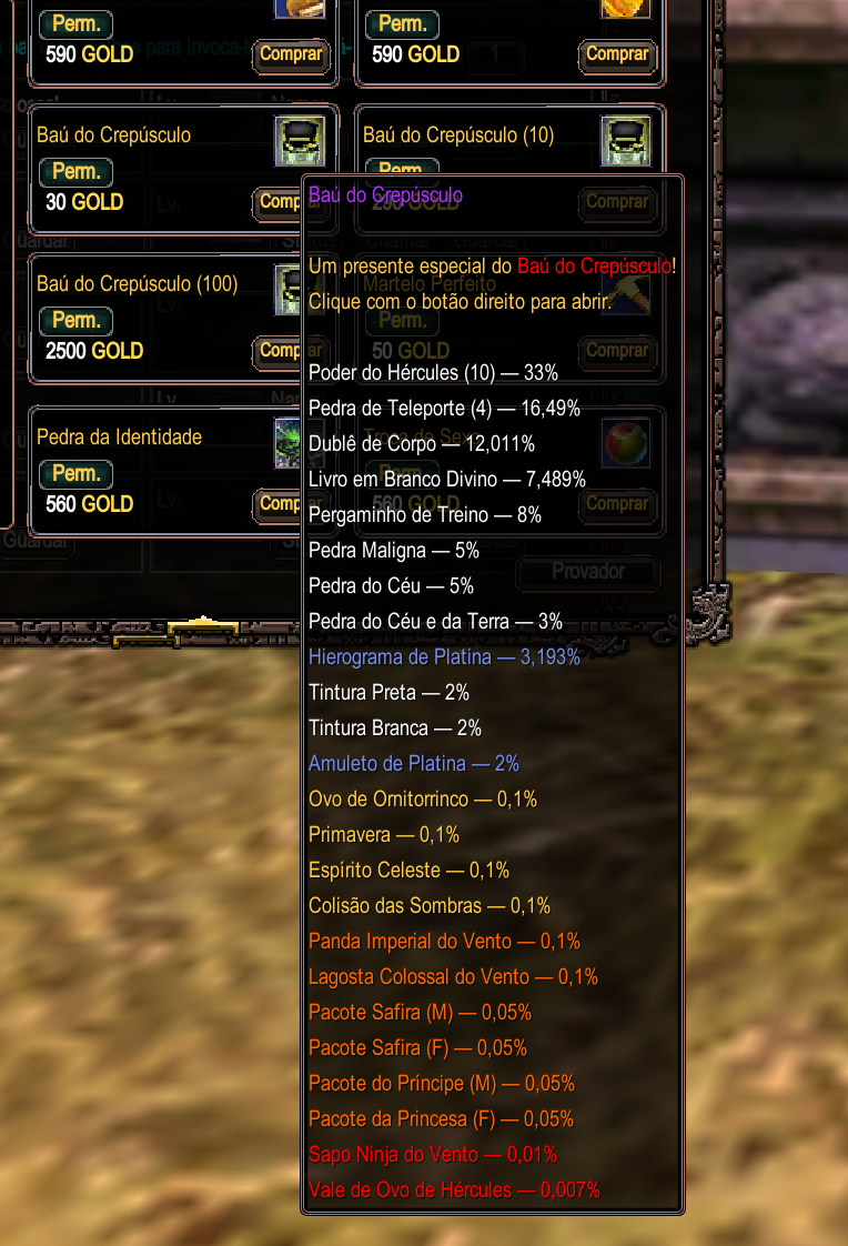 Image of Twilight Chest drops